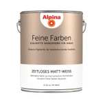 (Lokal Obi Gelnhausen) Alpina Feine Farben 'Zeitloses Matt-Weiß' matt 5 l