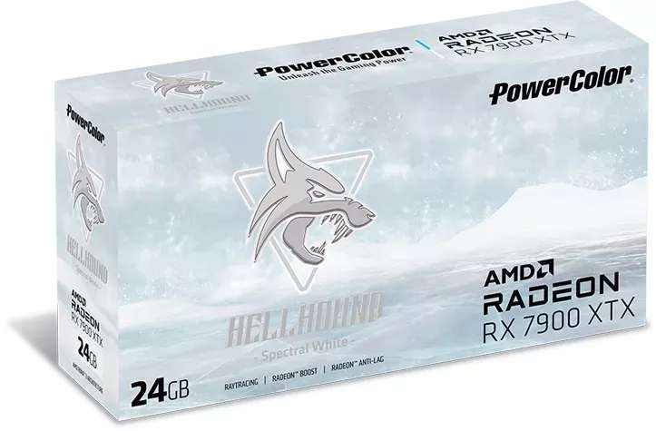 Bestpreis der PowerColor Radeon RX 7900 XTX Hellhound Spectral WHITE (vsk frei nach 0 Uhr)