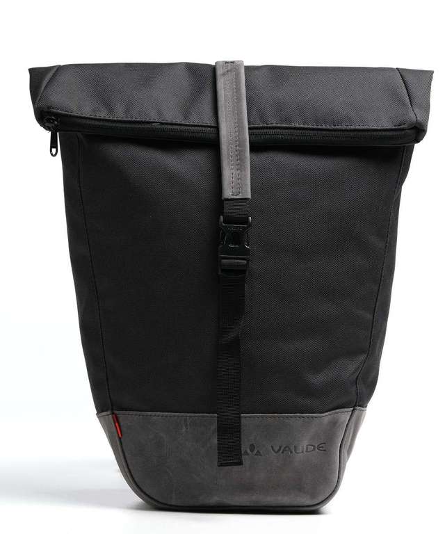 VAUDE Bukit in der Farbe phantom black für 40,45€ inkl. Versand | 10 Liter | gepolstertes Rückenteil | Verstärkter Boden aus Leder