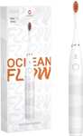 Oclean Flow elektrische Schallzahnbürste/Zahnbürste mit USB-C Ladebuchse, Farbe Weiß [Prime]