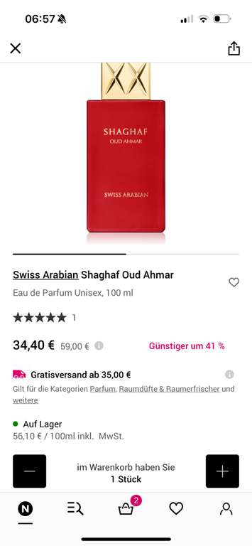 Swiss Arabian Shaghaf Oud Ahmar Eau de Parfum