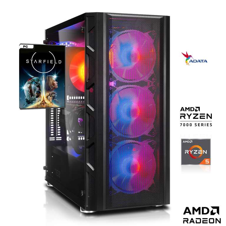 Guter Gaming PC mit RX 7900GRE bei Memory PC