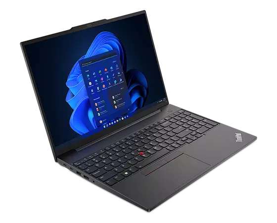 CB: Lenovo ThinkPad E16: 16" WUXGA IPS 300 cd/m², R5 7530U, 16GB RAM, 1TB SSD, Tastatur bel, USB-C DP & PD, Gb LAN, Wi-Fi 6 für 591,20 €
