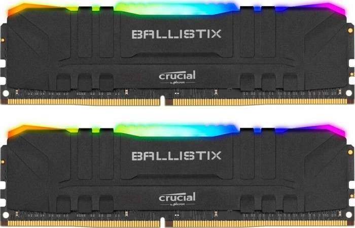 [Cyberport] Crucial Ballistix 32GB Kit DDR4 3200MHz RGB schwarz CL16 (2x16GB)