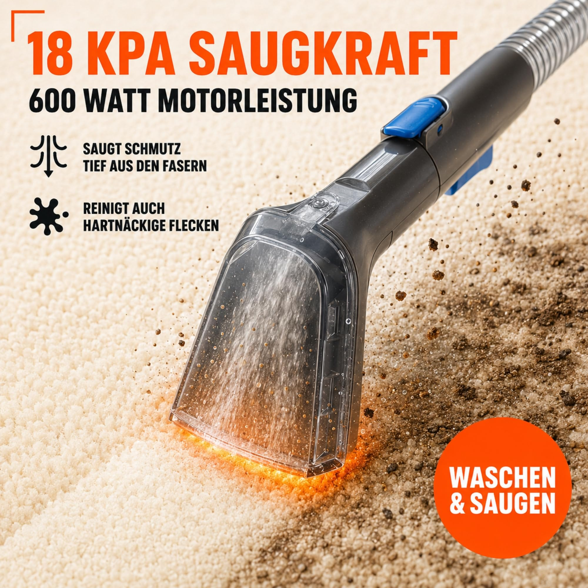 Sommertal WS600 Polsterreiniger MultiCleaner