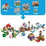 LEGO Super Mario Yoshis Wilder Wald – Erweiterungsset, Spielzeug mit 2 Yoshi-Figuren aus Steinen ab 6 Jahren 71428 (Prime/Alternate)