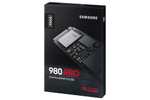 Samsung 980 PRO M.2 NVMe SSD (MZ-V8P500BW), 500 GB, PCIe 4.0, 6900 MB/s