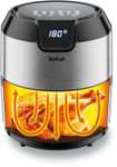 Tefal Easy Fry Deluxe EY401D Heißluftfritteuse | 1500W | 4,2l Fassungsvermögen | 80° - 200°C | 8 Programme | Timer | Touchdisplay