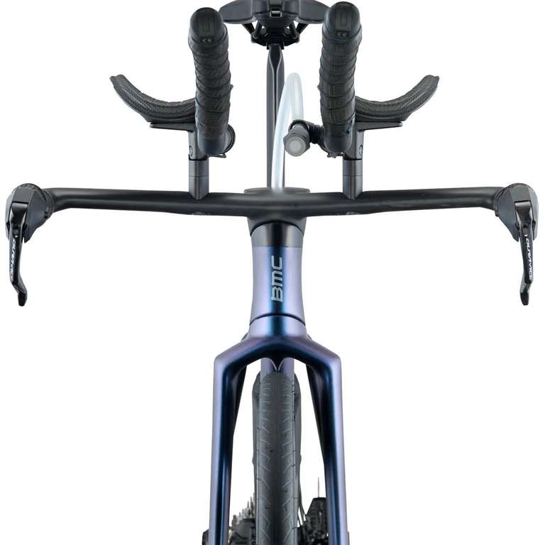 Triathlon Bike BMC SPEEDMACHINE 01 TWO (Carbon Rahmen+LRS+Cockpit+Ext ...