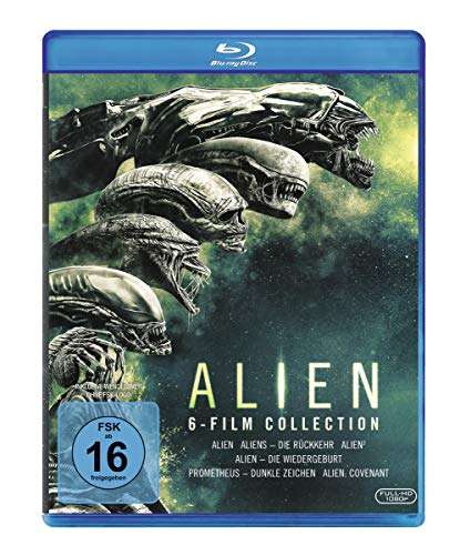 Alien Complete Saga | 6 Film Collection | Sigourney Weaver | Blu-Ray | Amazon Prime