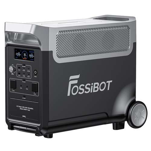 FOSSiBOT F3600 Power Station, 3840Wh, 3600W AC-Ausgang, 2000W Solarladung, 13 Ausgangsanschlüsse für 1.785,97€ [Bezahlung per PayPal]