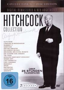 [Amazon Prime] Alfred Hitchcock Collection - 18 Meisterwerke - 7 DVDs