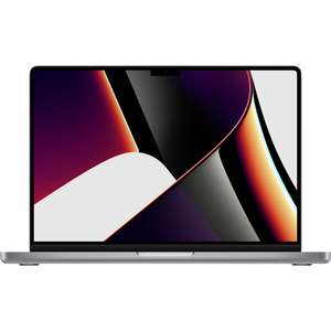 Apple MacBook Pro 14 M1 Pro, 8‑Core CPU, 14‑Core GPU, 16GB RAM, 512GB SSD, Space Grau, MKGP3D/A, bei NL-Anmeldung kostenlos 2 Jahre Garantie