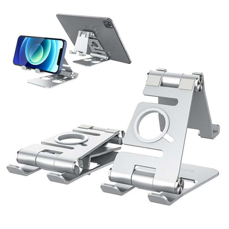 Blitzmax BM-TS4 Aluminium Ständer für Smartphone/Tablet/Uhr, faltbar