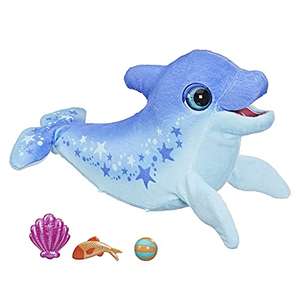 Hasbro furReal Dimples, Mein lustiger Delfin, 80+ Geräusche und Reaktionen, interaktives Spielzeug, ab 4 Jahren (PRIME)