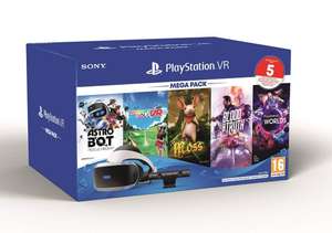 [Studenten 234,40€] PlayStation VR Mega Pack 3 (PS VR + Kamera + 5 Spiele + PS5-Adapter)