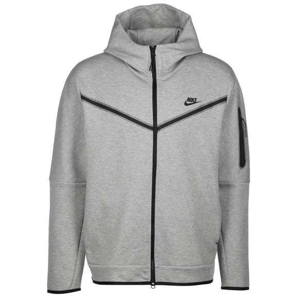 [Große Größen] Nike Tech Fleece Jacke Grau ; Größe XXL-4XL