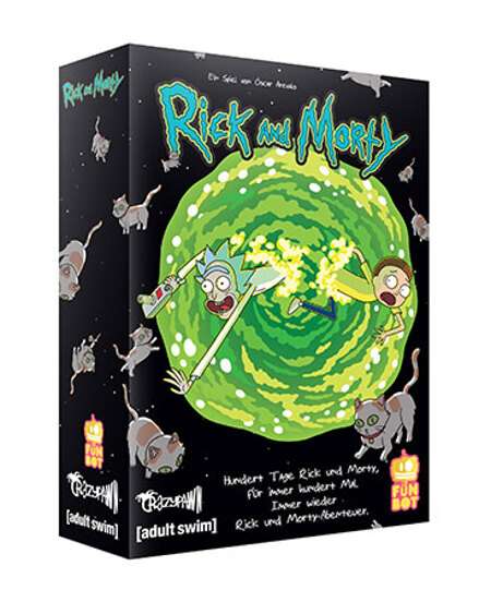 Rick and Morty: 100 Tage - Brettspiel