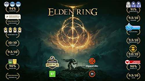 [Prime] Elden Ring für PlayStation 5 (Metacritic 96 / 8,0, ca. 59 - 132h Spielzeit)