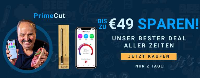 MEATER Plus mit Bluetooth Repeater 81€ mit Gutschein GLUT10