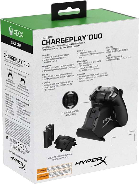 HyperX ChargePlay Duo - Controller-Ladestation für Xbox Series X|S und Xbox One Wireless Controller [Amazon Prime / NBB Abholung]