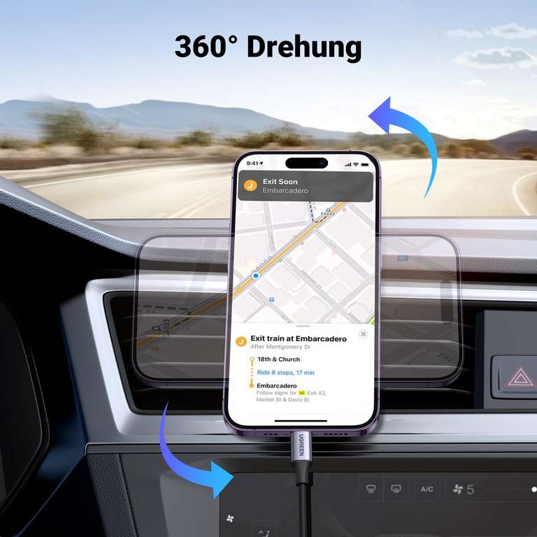 Heckhaken für Autositze mit Handyhalterung – Prime Deutschland
