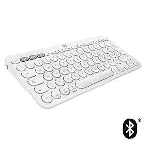 Logitech K380 Multi-Device Bluetooth Tastatur für Mac, bis zu 3 Geräten, Scissor-Tasten, 2 Jahre Batterie, macOS / iOS / iPadOS (Prime/MM A