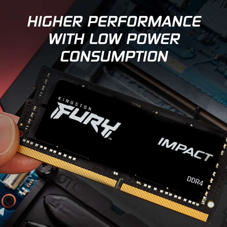 Kingston FURY Impact 32GB (2x16GB) 3200MHz DDR4 RAM SODIMM