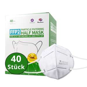 40 Stück FFP2 Maske Atemschutzmaske