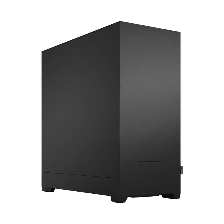 [nbb] Fractal Design Pop XL Silent Black Solid, PC-Gehäuse ohne Schnickschnack, schallgedämt, 4 Lüfter inkludiert, 10.42kg, schwarz