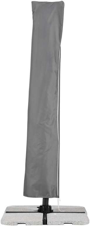 Schneider Sonnenschirm Rhodos, Natur, 300 x 300 cm quadratisch, 782-02, Gestell Alu/Stahl, Bespannung Polyester, 24 kg