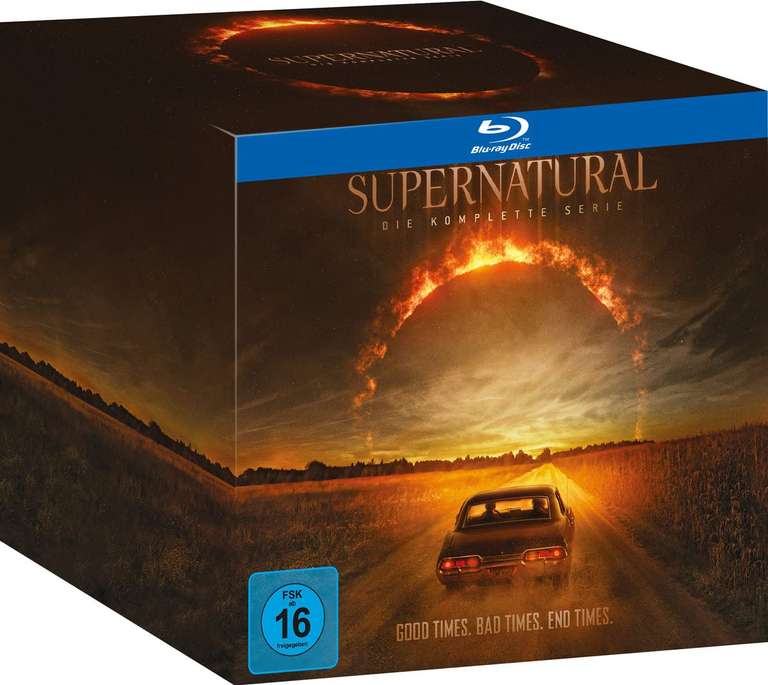 [Weltbild] Supernatural - Die komplette Serie (Blu-ray) Staffeln 1-15 Achtung: "Vorbestellung"