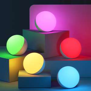 Aukey LT-T16 LED Nachttischlampe | 6W | RGB oder warmweiß/kaltweiß | stufenlos dimmbar | Touch-Bedienung