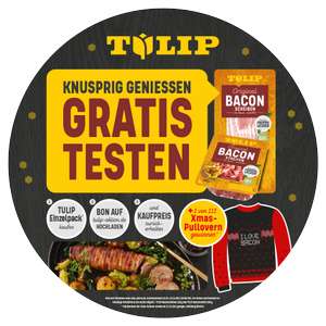[GzG 10.10. - 23.12.] Tulip Bacon gratis testen + Gewinnspiel im Deal
