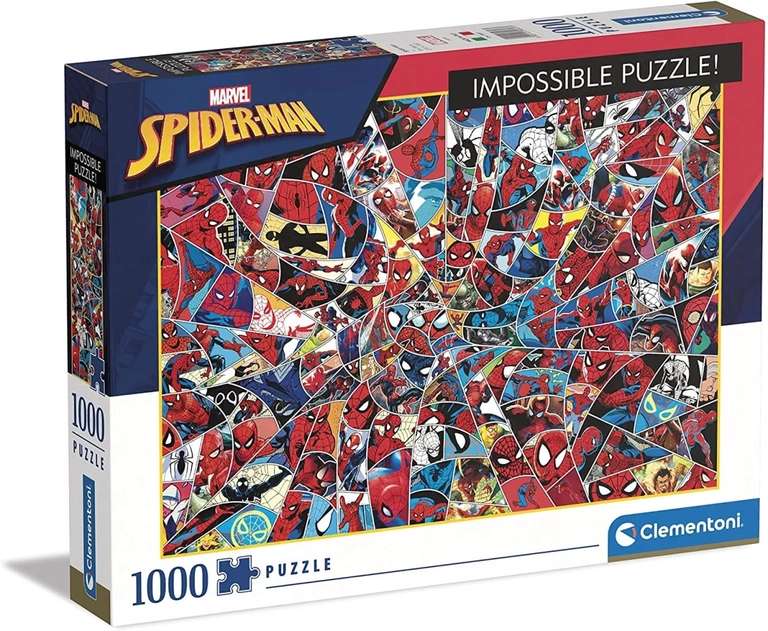 Sammeldeal großer Puzzle Sale bei Toymi.de, z.B. Clementoni 39657 Impossible Puzzle Spiderman (ab 75€ ohne Versandkosten)