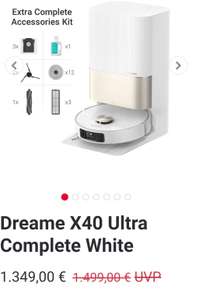 [Corporate Benefits] Dreame X40 Ultra Complete White