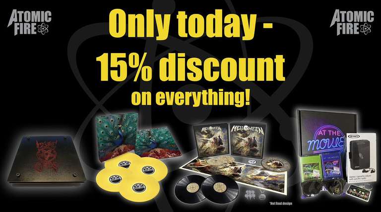 Atomic Fire Records Mailorder - 15% auf Alles!