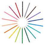 BIC Kids Buntstifte Tropicolors, zum Malen in 24 Farben (Prime + Angebot + Sparabo)