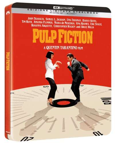 Pulp Fiction - Steelbook (4K UHD + Blu-ray) (Amazon.it)