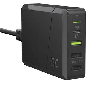 GC Power Source 4-Port 75W USB C Ladegerät mit 60W USB-C PD Power Delivery, USB Quick Charge 3.0 /Amazon (Prime)