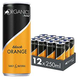 (Prime Spar-Abo) Organics by Red Bull Black Orange - 12x250ml 0,84€/Dose
