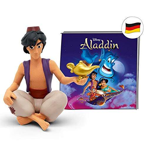 (Sammeldeal) tonies Hörfiguren für Toniebox z.B. Disney Hörspiel für Kinder Aladdin Figur - ca 60 Min. Spieldauer (Prime)