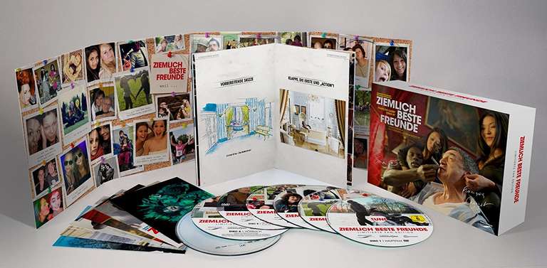 Ziemlich beste Freunde - Limitierte Fan Edition (2 Blu-rays + 3 DVDs + 2 CDs + Digital Copy)