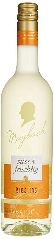 Maybach Riesling süß und fruchtig (6 x 0.75 l = 2,87€ pro Flasche Riesling Wein )
