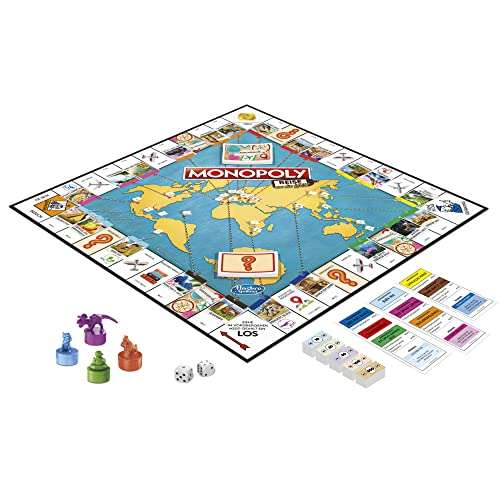 [PRIME] Monopoly - Reise um die Welt (Hasbro F4007100) für 20,99€