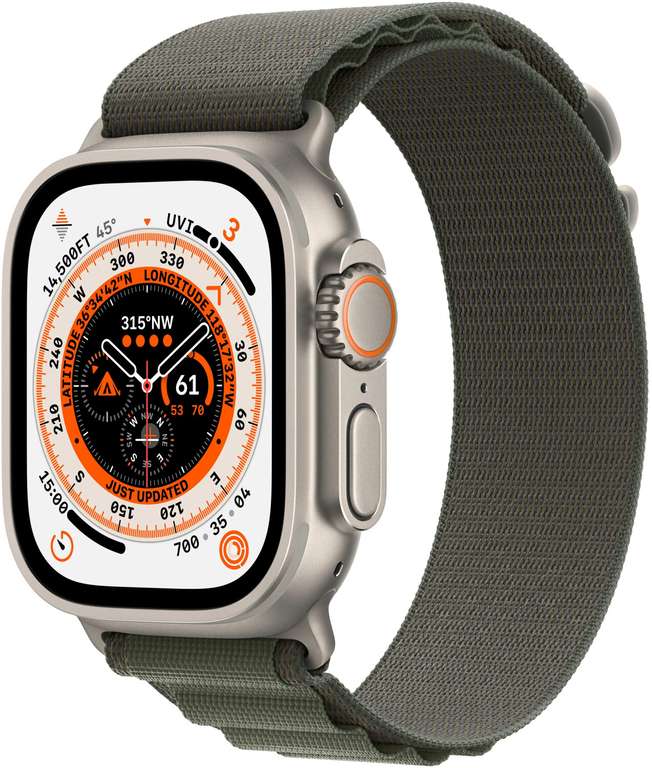 Schweiz: Apple Watch Ultra mit Alpine/Trail Loop