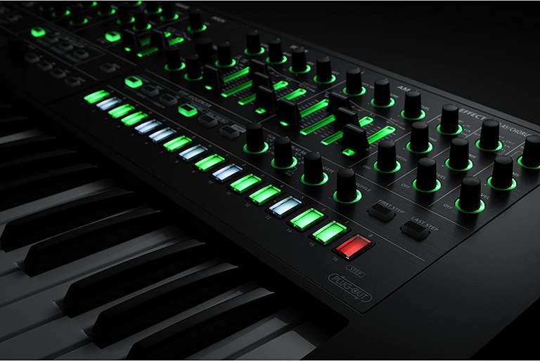 Roland SYSTEM-8 Plug-Out Synthesizer | ACB-Technologie & 49 Tasten | USB-Audio- / MIDI-Schnittstelle & Controller-Modus [Session]