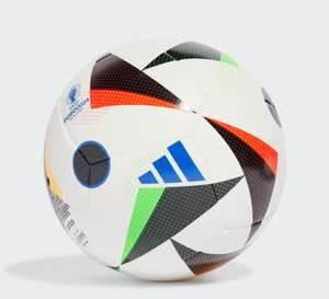 adidas Trainingsball EURO24 weiß/schwarz, Größe 5