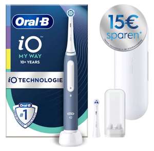 Oral-B iO My Way Elektrische Zahnbürste ab 10 Jahren (durch Cashback 55,90€ möglich + gratis Tonie Leo)