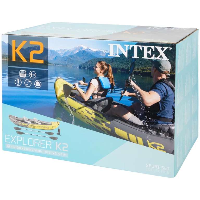 ACTION (Filialen) INTEX Explorer K2 aufblasbares Kanu